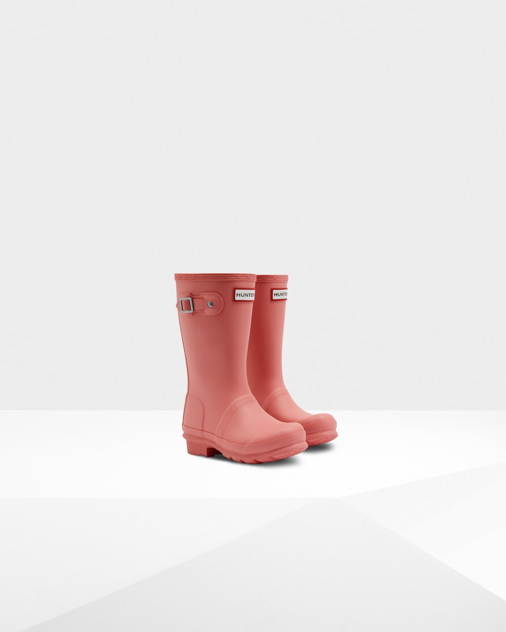 Botas de Lluvia Hunter Niños - Original Little - Rosas - KBELUFH-42